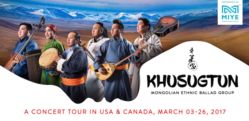 Khusugtun to perform in Canada and USA