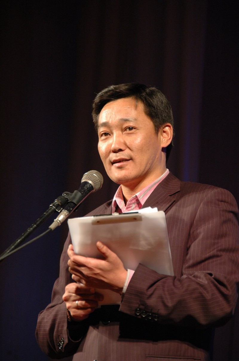 Sh.Byambatsogt talks about being TV announcer in Mongolia