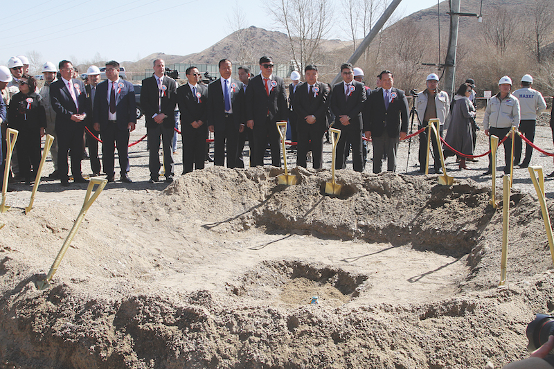 Construction begins on  the new Yarmag Bridges