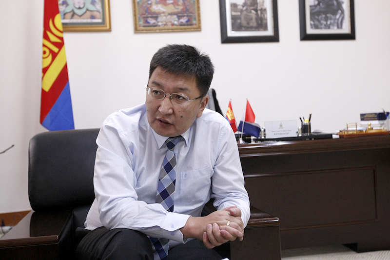 Reviewing the state’s budget amendments with MP Ya.Sodbaatar