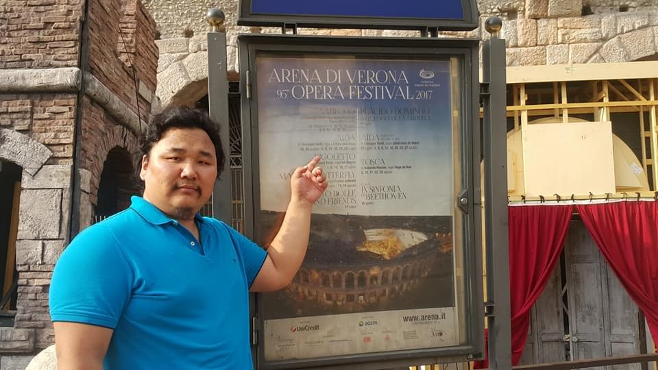 E.AMARTUVSHIN TO SING AT ARENA DI VERONA IN ITALY