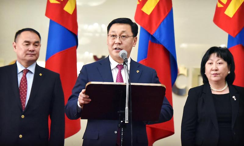 Prime Minister J.Erdenebat says recession has ended for Mongolia