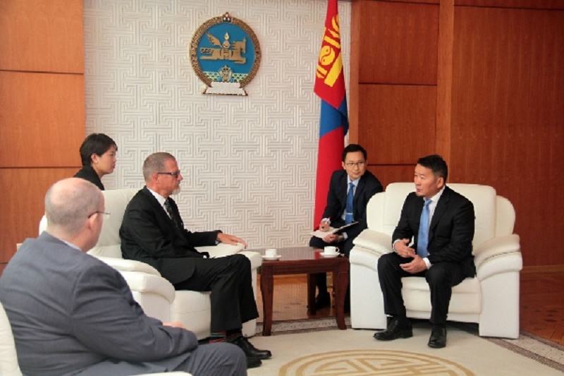 President Kh.Battulga meets with British, Belarusian and Canadian ambassadors