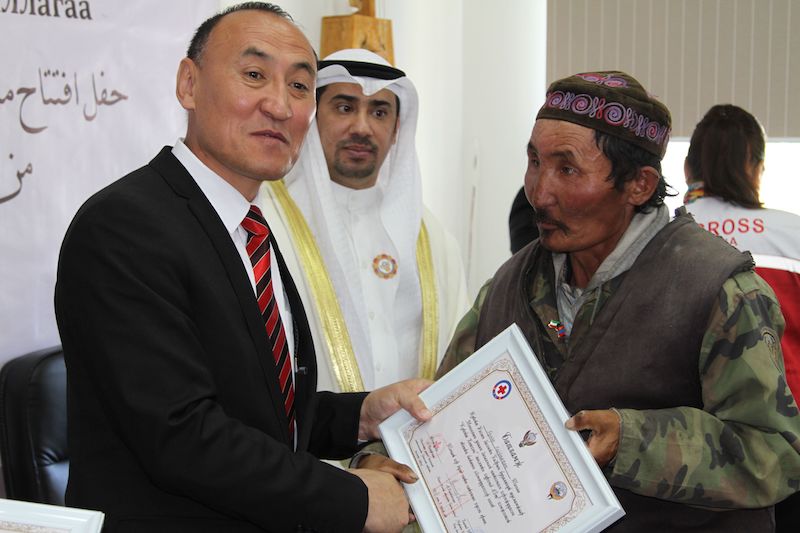 Kuwait opens housing project for flood victims in Bayan-Ulgii Province