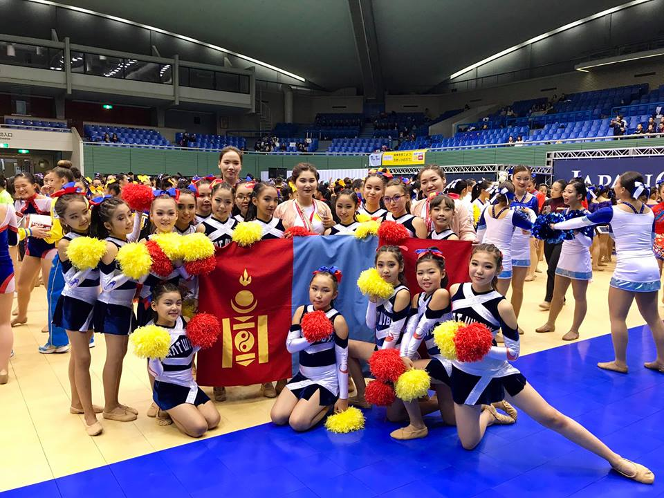 Cheerleading team of Mongolia becomes Asian champion