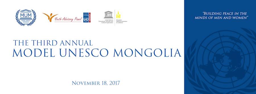 Third annual Model UNESCO Mongolia to take place on November 18