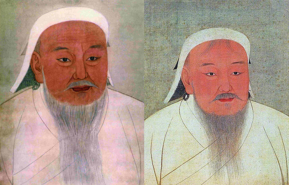 HISTORIAN SAYS ONLY 2 ORIGINAL PORTRAITS OF CHINGGIS KHAAN MAY EXIST