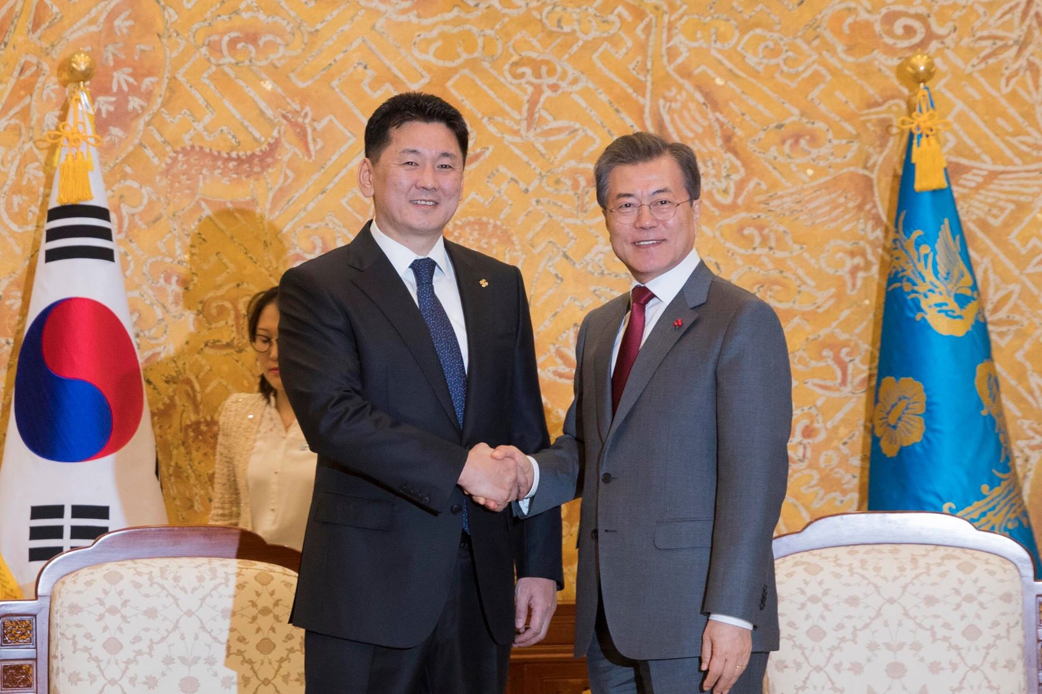 Prime Minister U.Khurelsukh visits South Korea