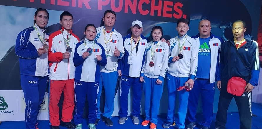 Mongolian boxers claim 5 medals at India Open