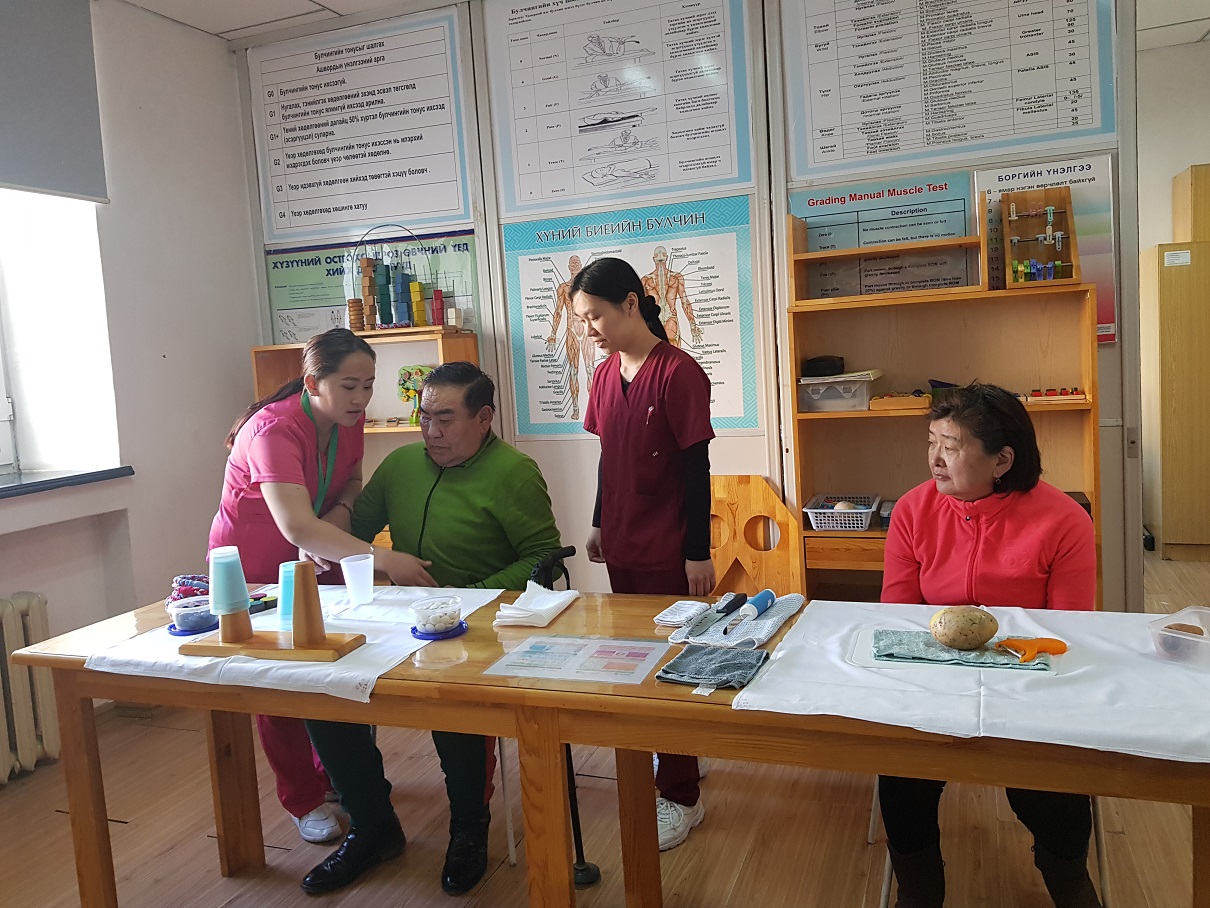 Mongolia faces shortage in rehabilitation therapists