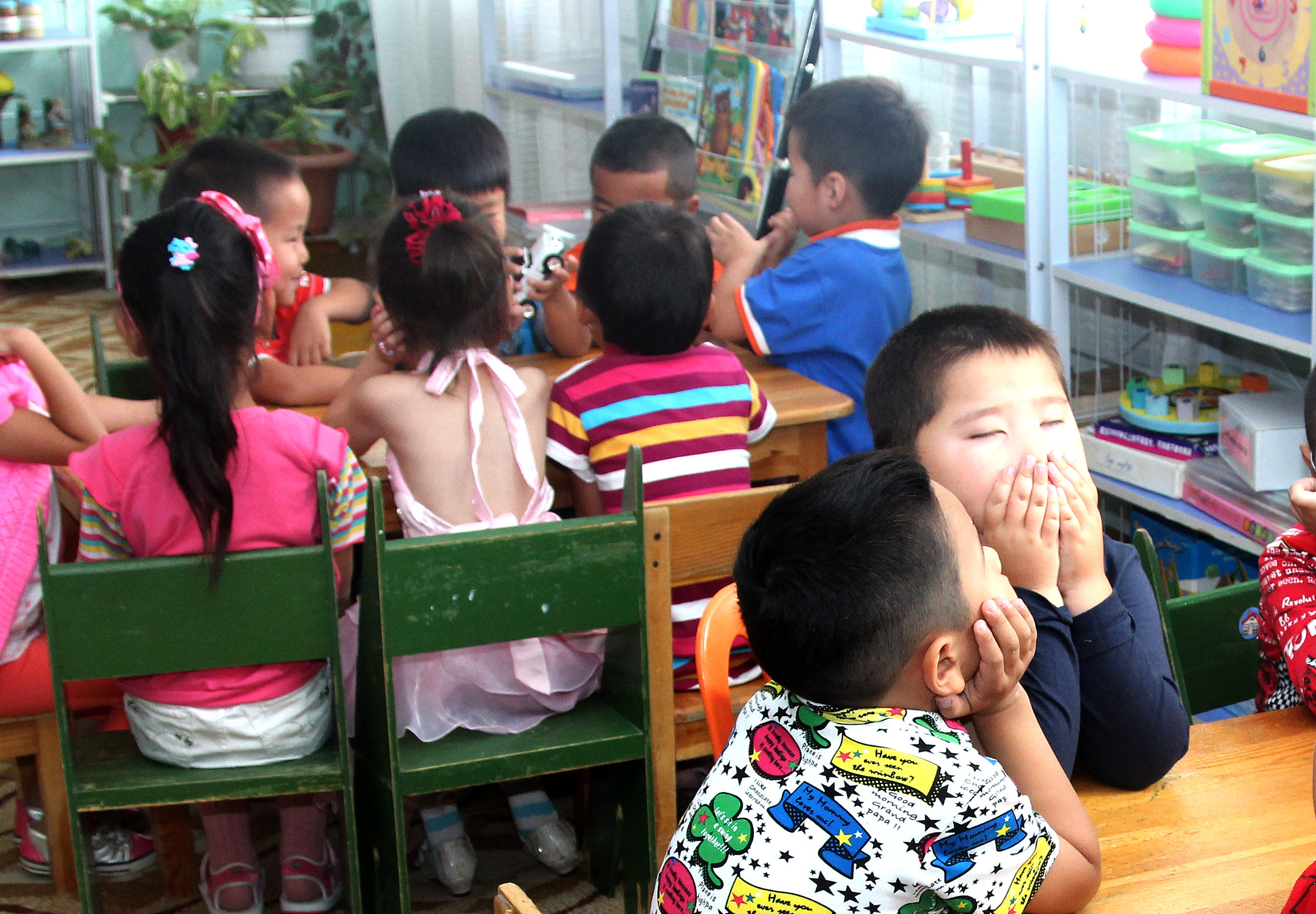 28 organizations built kindergartens