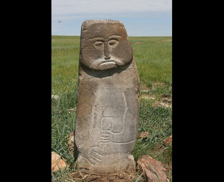 Цахим аялал:Багахангай,Хангайн булаг дахь хүн чулуу