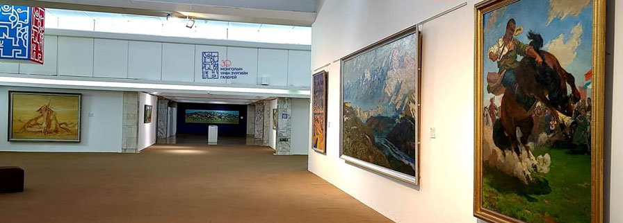 Галерейн галд шатсан зургуудийг анх туурвисан эзнээр нь дахин бүтээлгэж байна