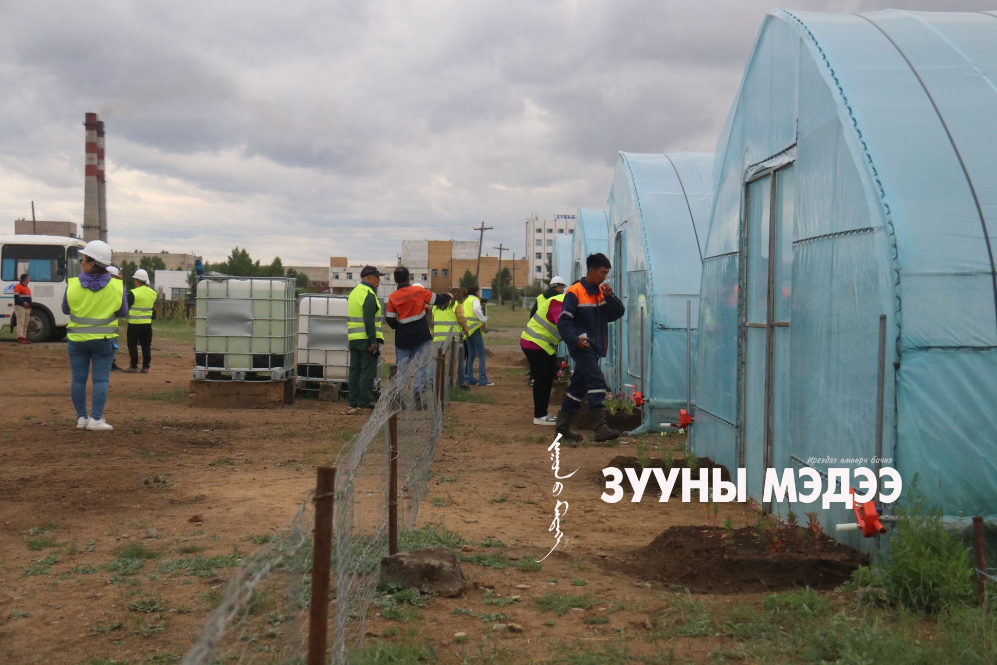 ФОТО: Багануурын уурхай “Нэг сая мод” тарьж ургуулна