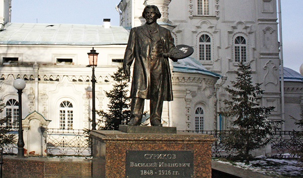 Энэ өдөр Оросын суут зураач В.И.Суриковын хөшөөг босгожээ