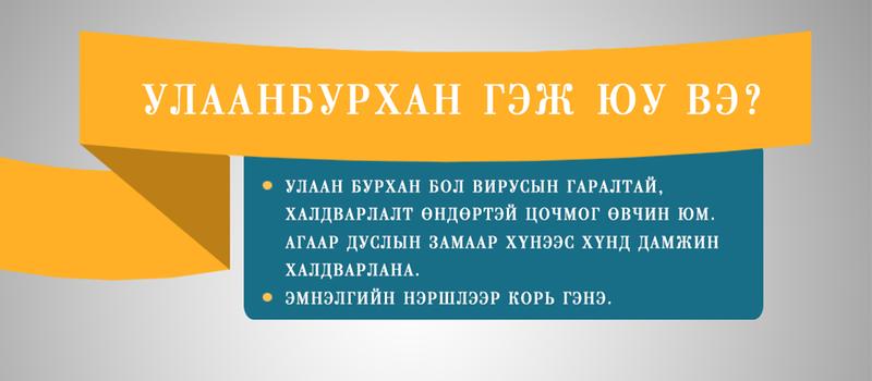 Улаанбурхан өвчний үед сахих дэглэм