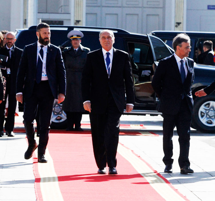 Италийн парламентын Сенатын танхимын Ерөнхийлөгчийг угтан авлаа