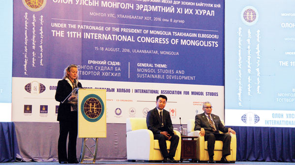 Хагас зууны түүхтэй монгол судлаачдын олимп эхэллээ