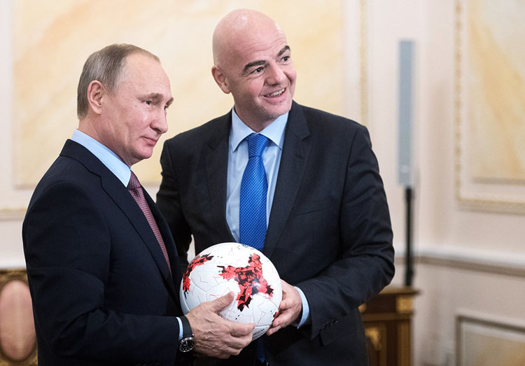 Ерөнхийлөгч Владимир Путин  Жанни Инфантониг хүлээн авч уулзжээ