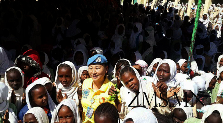 НҮБ-д данстай анхны  Монгол цагдаа