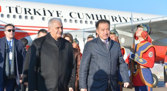 Турк Улсын Ерөнхий сайд Бинали Йылдырым манай улсад хүрэлцэн ирлээ