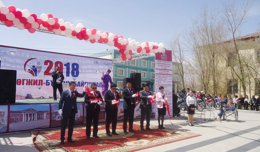 Дорноговь аймагт бүтээн байгуулалтын ажил өрнөж байна