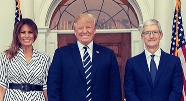 Мелания Трамп Тим Кукэд талархав