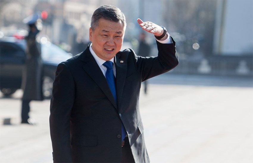 З.Энхболд хөдөлж, АН руугаа явна