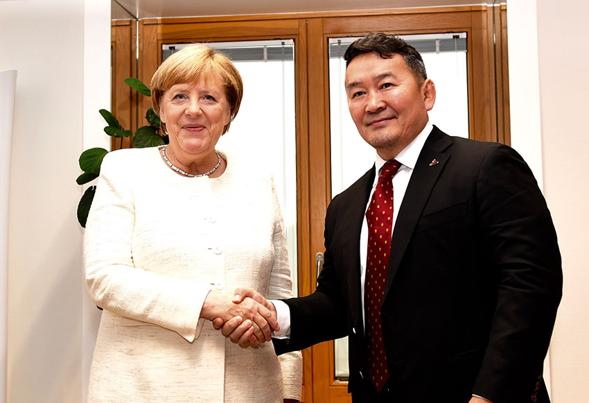 Ерөнхийлөгчийн Давос дахь уулзалтууд