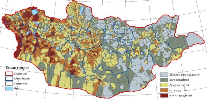 Нийт нутгийн 20 хувьд өвөлжилт хүндэрч болзошгүй