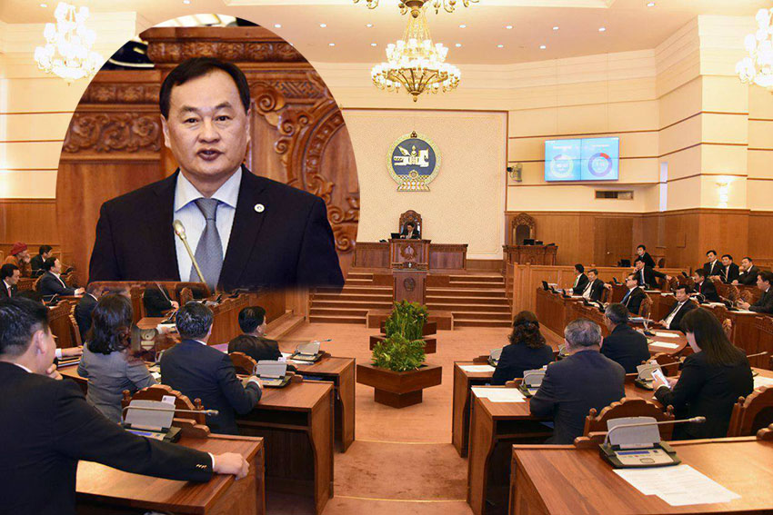 Парламентыг дарангуйлсан МАН шударга ёсны эсрэг кноп дарлаа