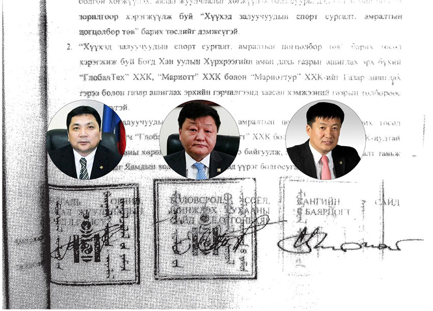 Тусгай хамгаалалттай газрыг төлбөргүй ашиглуулах тушаал гаргах эрх С.Баярцогт, Л.Гансүх, Ё.Отгонбаяр нарт байгаагүй