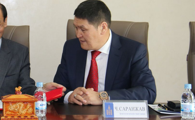 Ч.Саранжавыг үүрэгт ажлаас нь чөлөөлжээ