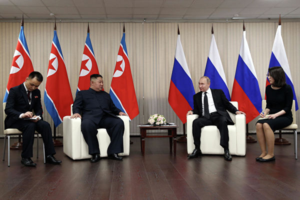 В.Путин, Ким Жөн Ун нарын түүхэн дээд хэмжээний уулзалт