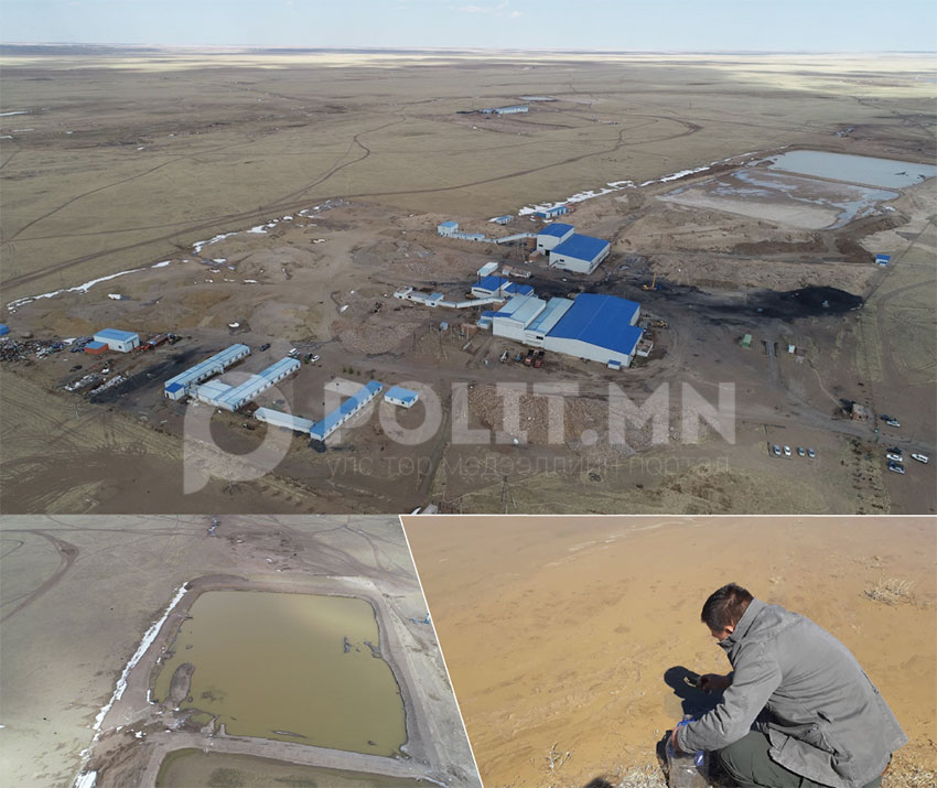 Даланжаргалан сумынхан химийн хаягдал дунд амьдарч байна