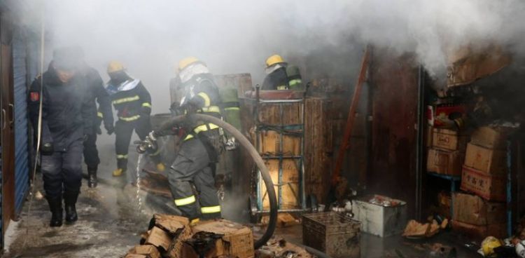 Өгий нуурт амрагчдын байшин шатаж 12 хүн бэртэж, нэг хүн амиа алджээ