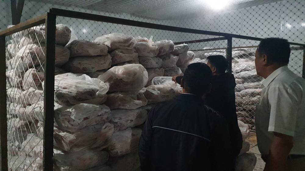 Гарал үүсэл тодорхойгүй 70 тонн адууны махыг битүүмжиллээ