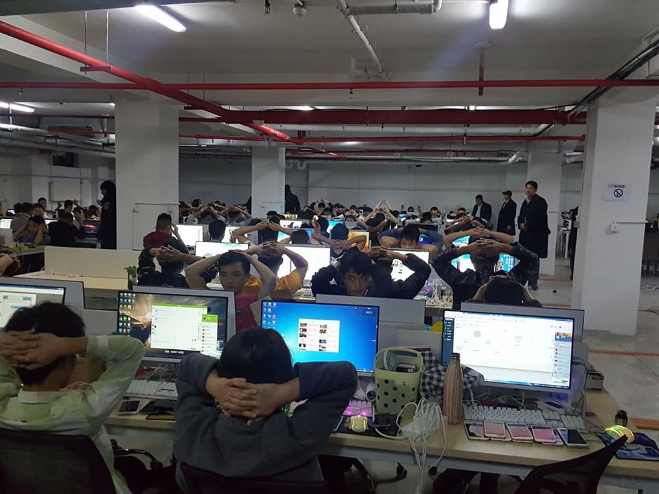 Цахим гэмт хэрэгтэй холбоотойгоор 500 хятад иргэнийг саатуулжээ