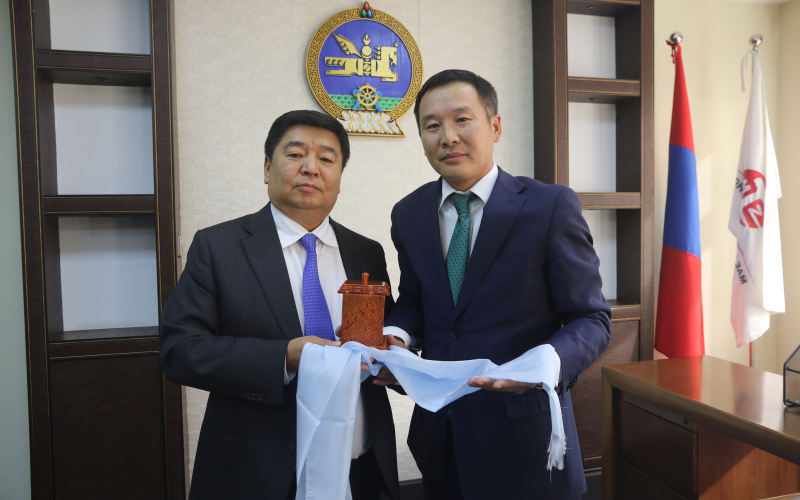 “Монголын төмөр зам” ТӨХК-ийн гүйцэтгэх захирал Б.Цэнгэл  ажлаа өгчээ