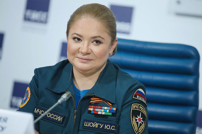 ОХУ-ын Батлан хамгаалахын сайдын том охин Юлия Шойгу