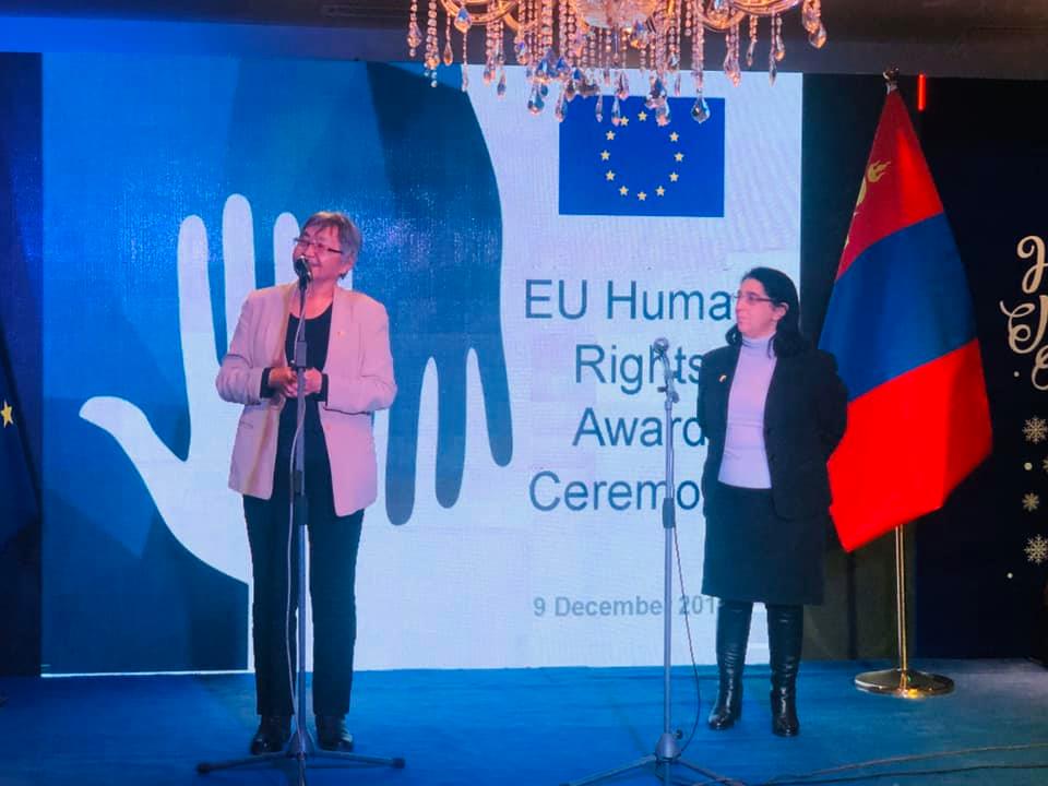 Европын холбоо хүний эрхийг хамгаалагчаар Х.Наранжаргалыг тодруулав