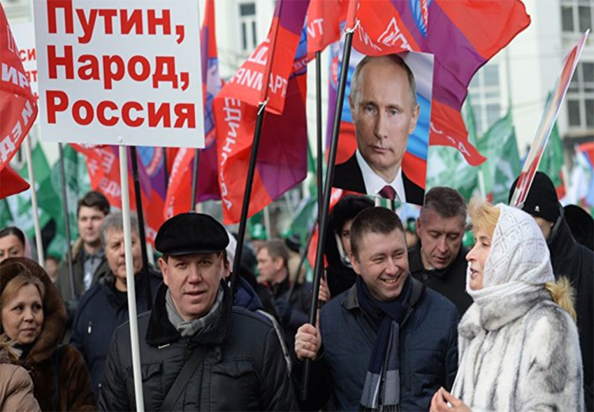 Шийдвэр төгс арга хэмжээ: В.Путин өнгөт хувьсгал гарахаас сэргийлж байна