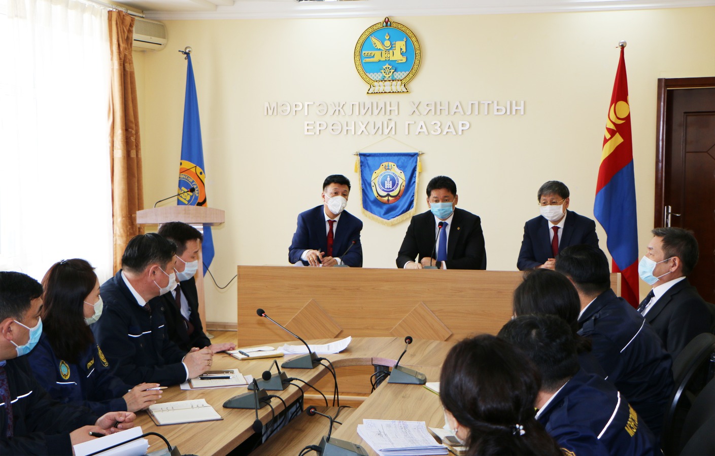 Монгол Улсын Ерөнхий сайд У.Хүрэлсүх мэргэжлийн хяналтын байгууллагад ажиллалаа