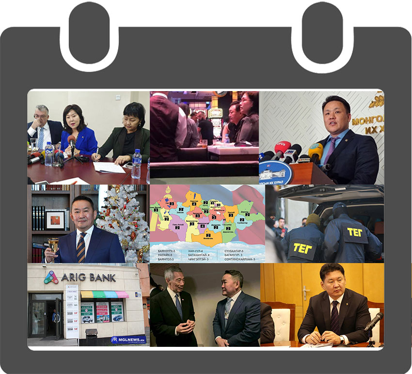 Polit.mn: Нэгдүгээр сарын онцлох 10 үйл явдал